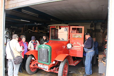 1. Bild des alten noch fahrbereiten LKW von Johannes Glitz 